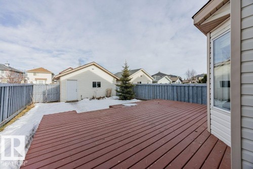 820 Mcallister Crescent, Edmonton, AB - Outdoor With Deck Patio Veranda With Exterior