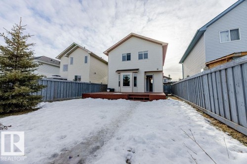 820 Mcallister Crescent, Edmonton, AB - Outdoor With Deck Patio Veranda With Exterior