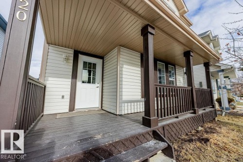 820 Mcallister Crescent, Edmonton, AB - Outdoor With Deck Patio Veranda With Exterior