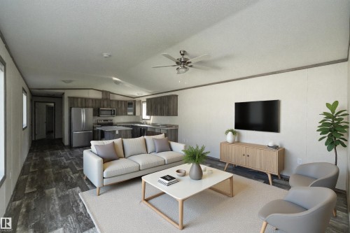 74 Willow Park Estates, Leduc, AB - Indoor Photo Showing Living Room