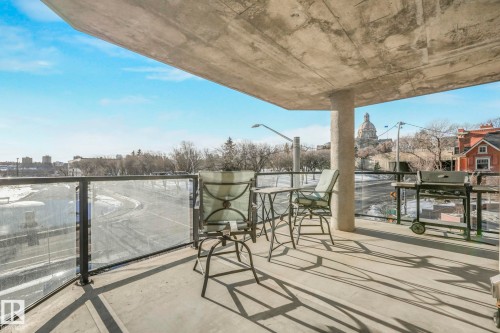 202 9707 106 Street, Edmonton, AB - Outdoor With Balcony