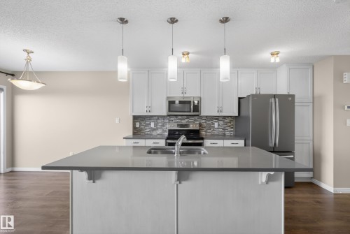 2786 Coughlan Green, Edmonton, AB - Indoor Photo Showing Kitchen With Upgraded Kitchen