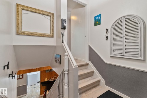 View of stairway - 4231 39 Avenue, Leduc, AB - Indoor Photo Showing Other Room