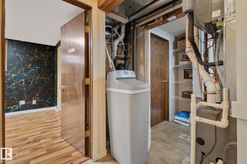 Utility room featuring heating unit - 4231 39 Avenue, Leduc, AB - Indoor