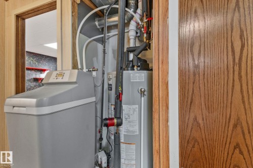 Utilities with water heater - 4231 39 Avenue, Leduc, AB - Indoor