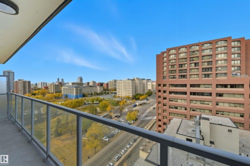 2002 9720 106 Street, Edmonton, AB - Outdoor With Balcony With View