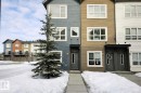 View of contemporary house - 129 2560 Pegasus Boulevard, Edmonton, AB  - Outdoor With Facade 