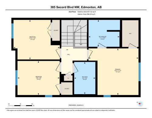 View of floor plan / room layout - 385 Secord Boulevard, Edmonton, AB - Other