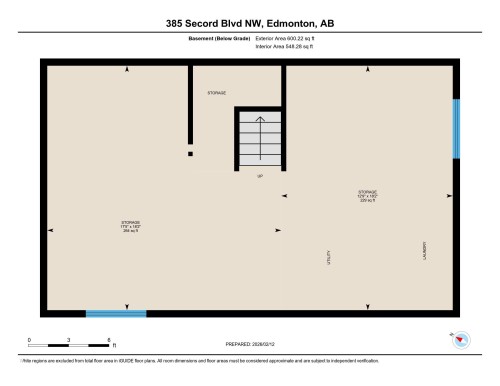 View of home floor plan - 385 Secord Boulevard, Edmonton, AB - Other