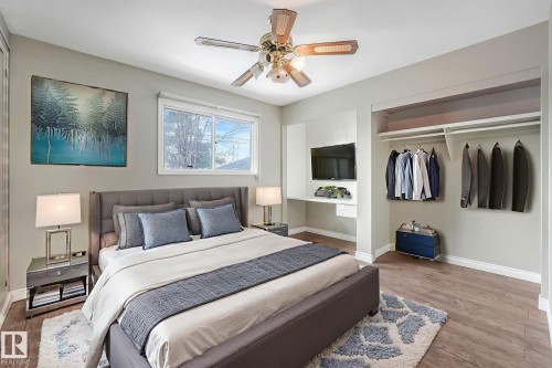 9007 135 Avenue, Edmonton, AB - Indoor Photo Showing Bedroom