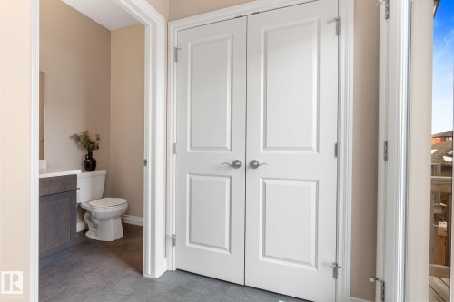 Back entry - 332 West Haven Drive, Leduc, AB - Indoor Photo Showing Bathroom