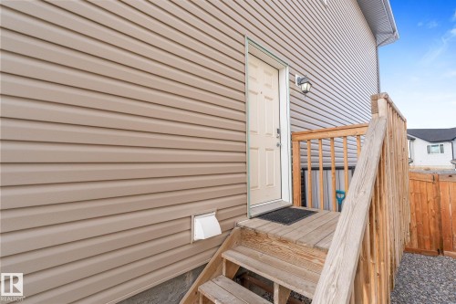 Basement suite private entry - 332 West Haven Drive, Leduc, AB - Outdoor With Exterior