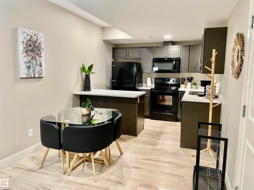Bsmt suite - previously staged furntiure - 332 West Haven Drive, Leduc, AB - Indoor