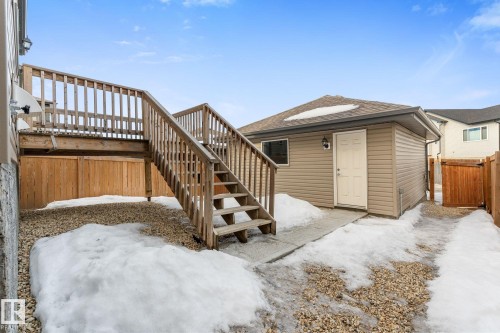 Low maintenance yard. - 332 West Haven Drive, Leduc, AB - Outdoor With Exterior