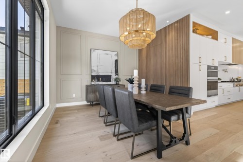 14320 Mackenzie Drive, Edmonton, AB - Indoor Photo Showing Dining Room