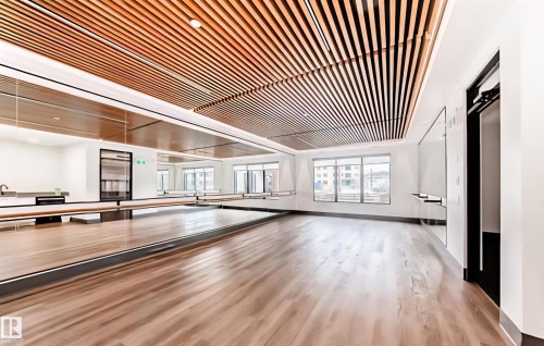 View of workout area - 101 7471 May Common, Edmonton, AB - Indoor Photo Showing Other Room