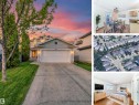 View of the front of the home with a collage of images - 4604 202 Street, Edmonton, AB  - Outdoor 