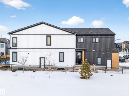 View of snow covered house - 132 29 Street, Edmonton, AB - Outdoor