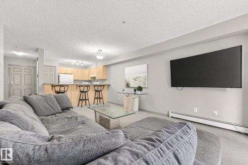108 10403 98 Avenue, Edmonton, AB - Indoor Photo Showing Living Room