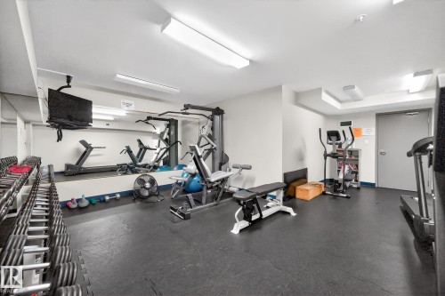 108 10403 98 Avenue, Edmonton, AB - Indoor Photo Showing Gym Room