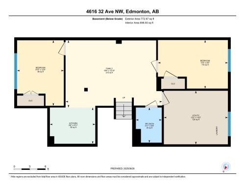 View of room layout - 4616 32 Avenue, Edmonton, AB - Other