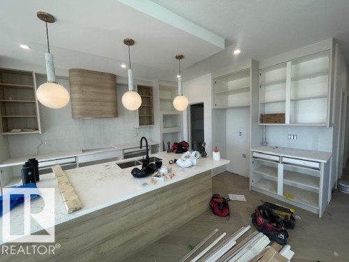 22 Owl Ridge Close, Fort Saskatchewan, AB - Indoor Photo Showing Kitchen