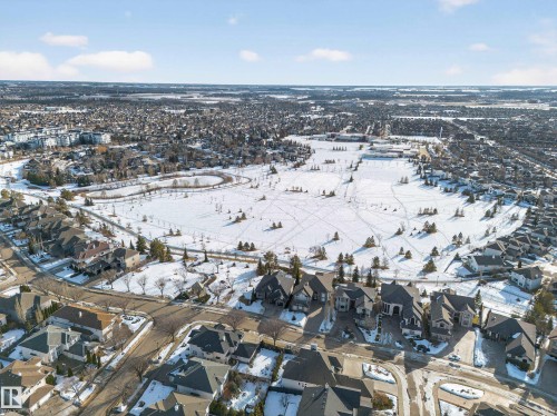 View of snowy aerial view - 1062 Tory Road, Edmonton, AB - Outdoor With View