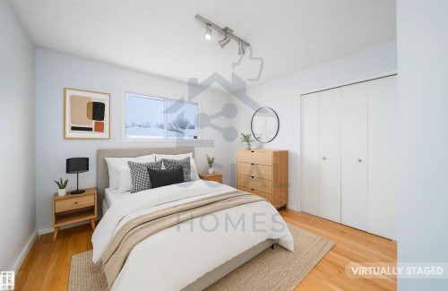 12203 158 Avenue, Edmonton, AB - Indoor Photo Showing Bedroom