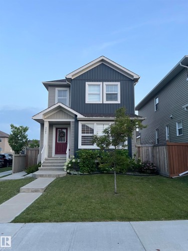 View of front of home featuring board and batten siding - 2607 20 Avenue, Edmonton, AB - Outdoor