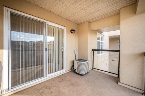 View of balcony - 422 7909 71 Street, Edmonton, AB - Outdoor With Balcony With Exterior