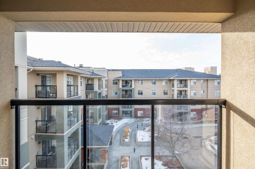 View of balcony - 422 7909 71 Street, Edmonton, AB - Outdoor With Balcony