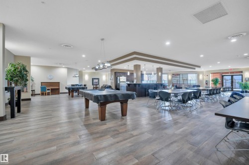 Rec room with billiards and recessed lighting - 422 7909 71 Street, Edmonton, AB - Indoor