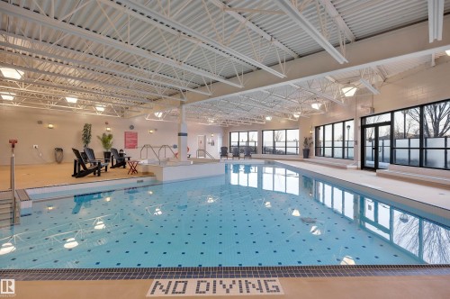 View of indoor pool - 422 7909 71 Street, Edmonton, AB - Indoor Photo Showing Other Room With In Ground Pool
