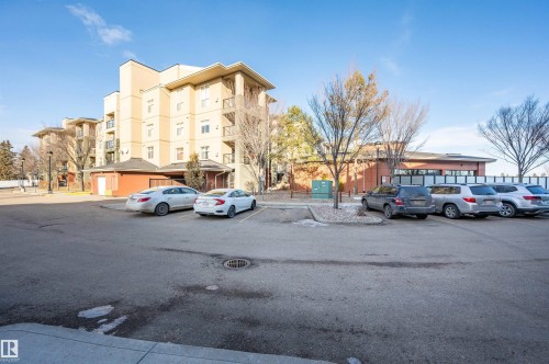 View of apartment building / complex with uncovered parking - 422 7909 71 Street, Edmonton, AB - Outdoor