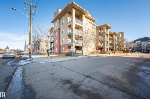 View of apartment building / complex - 422 7909 71 Street, Edmonton, AB - Outdoor With Balcony With Facade