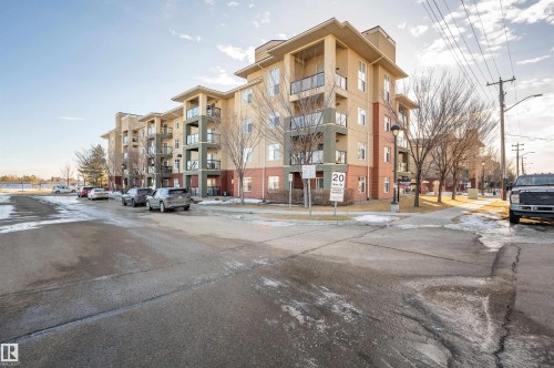 View of apartment building / complex - 422 7909 71 Street, Edmonton, AB - Outdoor With Balcony With Facade