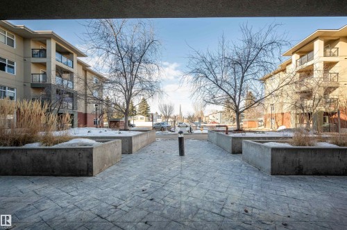 View of community featuring a patio and a residential view - 422 7909 71 Street, Edmonton, AB - Outdoor