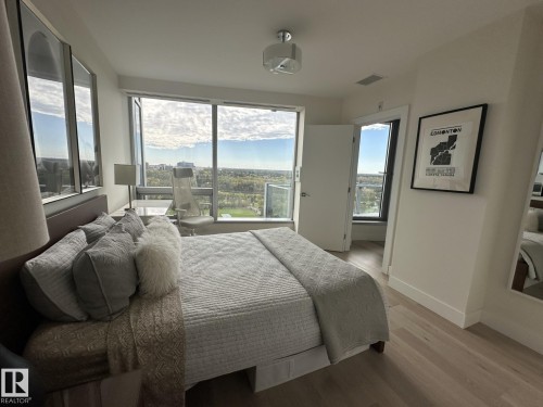 1403 11969 Jasper Avenue, Edmonton, AB - Indoor Photo Showing Bedroom