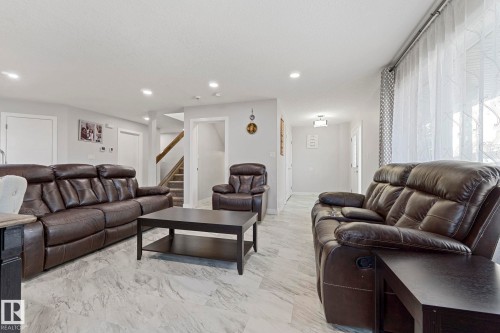 8955 150 Street, Edmonton, AB - Indoor Photo Showing Living Room