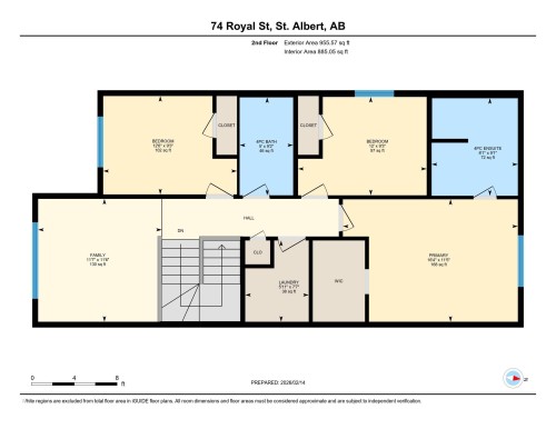 View of floor plan / room layout - 74 Royal Street, St. Albert, AB - Other