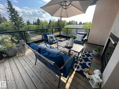 1 9561 143 Street Nw, Edmonton, AB - Outdoor With Deck Patio Veranda With Exterior