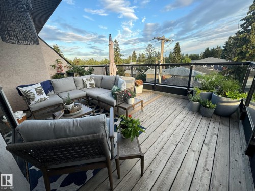 1 9561 143 Street Nw, Edmonton, AB - Outdoor With Deck Patio Veranda With Exterior