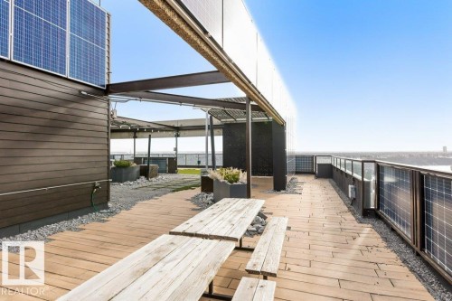802 8220 Jasper Avenue, Edmonton, AB - Outdoor With Deck Patio Veranda With Exterior