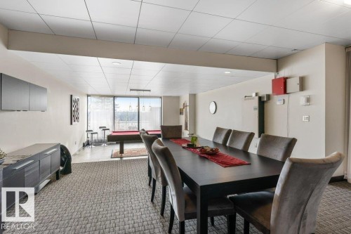 802 8220 Jasper Avenue, Edmonton, AB - Indoor Photo Showing Dining Room