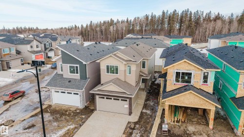 58 Meadowgrove Landing, Spruce Grove, AB - Outdoor With Facade