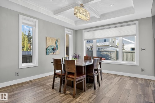4810 Donsdale Drive, Edmonton, AB - Indoor Photo Showing Dining Room