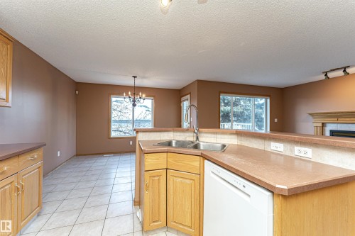 24 211 Blackburn Drive E, Edmonton, AB - Indoor Photo Showing Kitchen With Double Sink