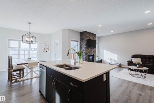 20741 98A Avenue, Edmonton, AB - Indoor Photo Showing Kitchen With Double Sink