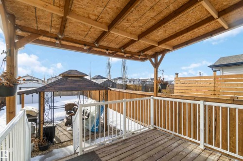 6319 167A Avenue, Edmonton, AB - Outdoor With Deck Patio Veranda With Exterior