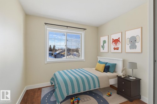 9614 120 Avenue, Edmonton, AB - Indoor Photo Showing Bedroom